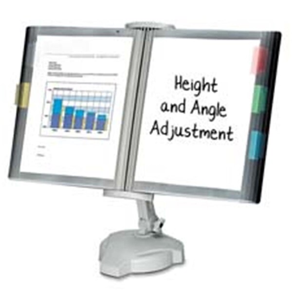 Fellowes Desktop Reference Top- Weighted Base- 21-.13 in x7-.13 in x18-.63- PM FE463355 - main